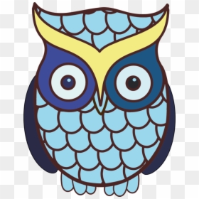 Owl,beak,artwork - Imágenes De Lechuzas Animadas, HD Png Download - owl flying png