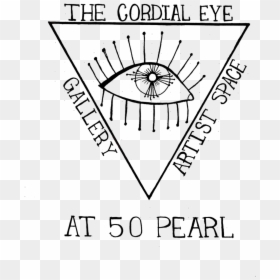 Graphic Design, HD Png Download - triangle eye png