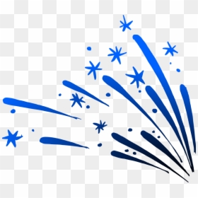 Fireworks Drawing Vector 3 - Drawing Of A Firework, HD Png Download - firework vector png