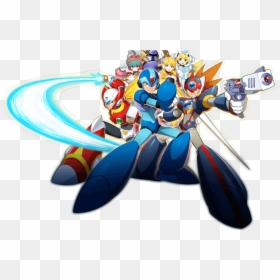 Rockman X Dive Png, Transparent Png - megaman x logo png