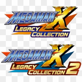Mega Man X Legacy Collection 1 2 Logo - Mega Man X Legacy Collection Secret, HD Png Download - megaman x logo png