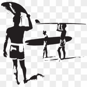 Picture - Endless Summer, HD Png Download - surfboard silhouette png
