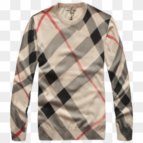 Burberry Sweaters For Men - Burberry Shirt Png, Transparent Png - burberry png