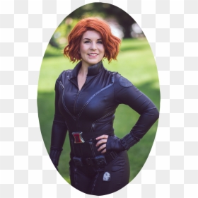 Ppbm Sh Black Widow - Girl, HD Png Download - black lady png