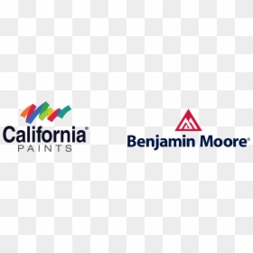 California Paints And Benjamin Moore Logos - Traffic Sign, HD Png Download - benjamin moore logo png