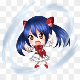 Anime, Chibi, And Twintails Image - Fairy Tail Anime Chibi, HD Png Download - natsu chibi png