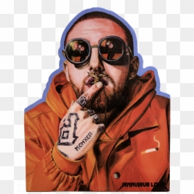 Image Of Mac Miller 2 Sticker, HD Png Download - mac miller png