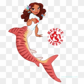 Siren Shark Mermaid, HD Png Download - sirens png