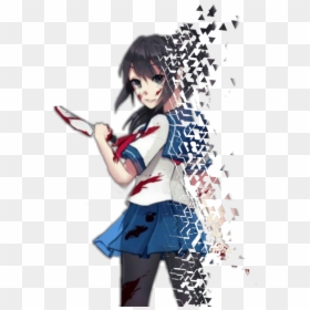 Yandere Simulator Anime, HD Png Download - yandere chan png