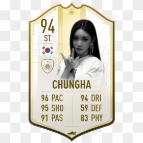 Chungha 피갤러들 덕에 아이콘 연성함 - Zidane Icon Fifa 20, HD Png Download - chungha png