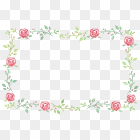 Flower Festival Watercolor Painting - Flower Frame Vector Free, HD Png Download - circle frame vector png