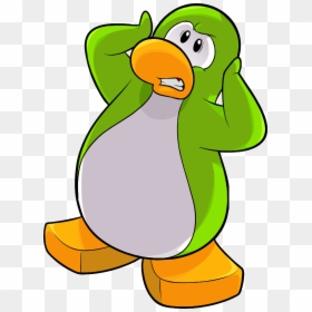 New Penguin Designs - Green Penguin Club Penguin, HD Png Download - penguin.png