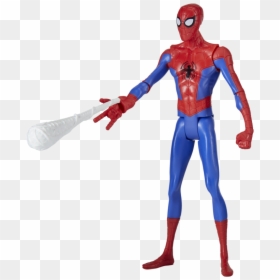 Spider Man Into The Spider Verse - Homem Aranha No Aranhaverso Boneco, HD Png Download - spider man webs png