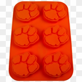 Clemson Tigers Cupcake And Muffin Tray - Mat, HD Png Download - clemson tiger paw png