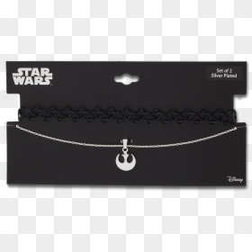 Star Wars Rebel Alliance Choker & Necklace Set - Star Wars, HD Png Download - choker necklace png