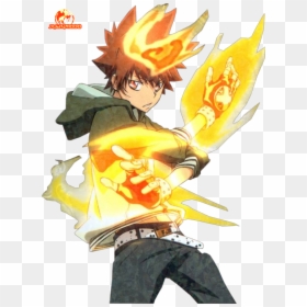 Katekyo Hitman Reborn Png, Transparent Png - funny anime png