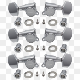 Gotoh, Large Schaller-style Knob, 3 Per Side Image - Pipe, HD Png Download - knob png