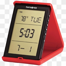 Digital Alarm Clock Png Image - Alarm Clock, Transparent Png - time clock png