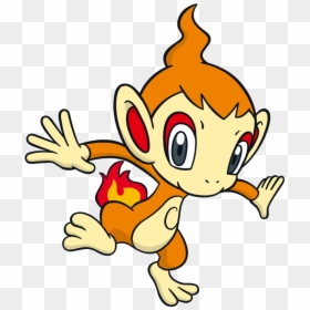 Chimchar Global Link Artwork - Pokemon Chimchar, HD Png Download - chimchar png