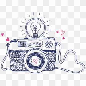 School Picture Day Graphic , Png Download - Creative Camera Layout Sketch, Transparent Png - camera graphic png