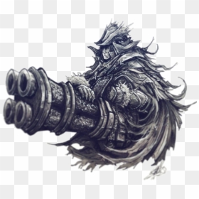 Bloodborne Hunter Drawing, HD Png Download - bloodborne hunter png