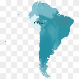 Paraguay In South America, HD Png Download - peru map png