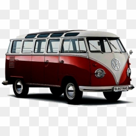 Volkswagen Background Png - 1950 Volkswagen T1 Samba Bus, Transparent Png - volkswagen van png