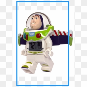 Disney Buzz Lightyear Lego Figure Alarm Clock - Réveil Lego Buzz L Éclair, HD Png Download - buzz png