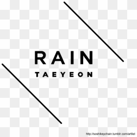 Taeyeon Rain Logo Png, Transparent Png - kpop png tumblr