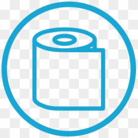 Paper Towel For Cleaning Icon - Paper Towels Icon, HD Png Download - janitorial supplies png