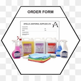 Order Form - Flyer, HD Png Download - janitorial supplies png