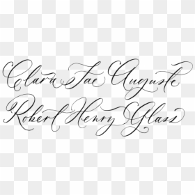 Flourish - Handwriting, HD Png Download - flourish.png