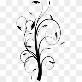 Index Of / - Black And White, HD Png Download - flourish.png