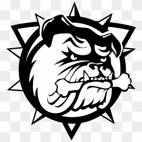 Hamilton Bulldogs Logo Black And White - Hamilton Bulldogs Logo, HD Png Download - bulldogs logo png