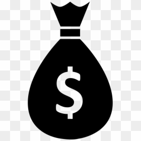 Money Bag Sack Dollar Bag - Purchased Icon Png, Transparent Png - money sack png