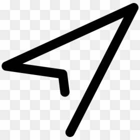 Computer Mouse Pointer Arrow Scalable Vector Graphics - Map Current Location Icon, HD Png Download - cute arrows png
