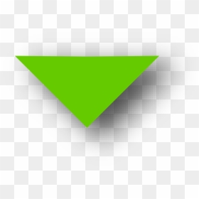 Triangle, HD Png Download - green arrow up png