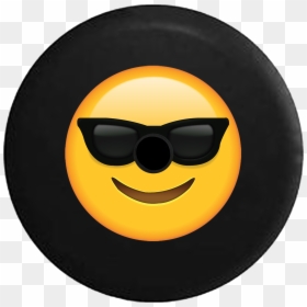 Jeep Wrangler Jl Backup Camera Day Text Emoji Smiling - Smiley, HD Png Download - summer emoji png