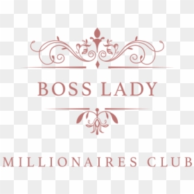 Millionaire Club Png Logos, Transparent Png - boss lady png