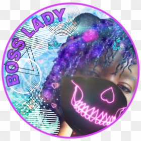 #boss Lady - Circle, HD Png Download - boss lady png
