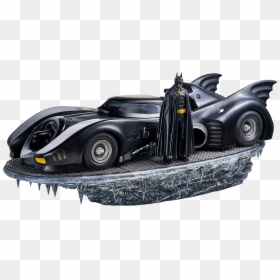 Batman - Iron Studios Batmobile, HD Png Download - batman 1989 png