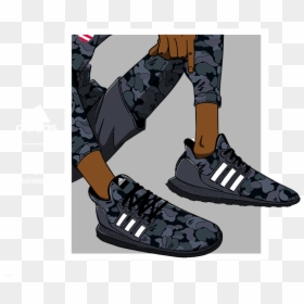 Running Shoe, HD Png Download - adidas.png