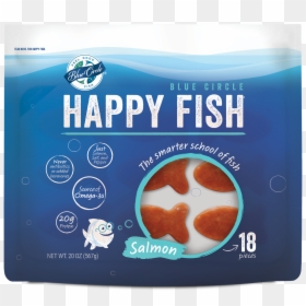Happy Fish Salmon - Orange, HD Png Download - cooked fish png