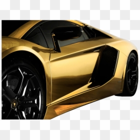 Black And Gold Lamborghini Png , Png Download - Lamborghini Aventador, Transparent Png - black lamborghini png