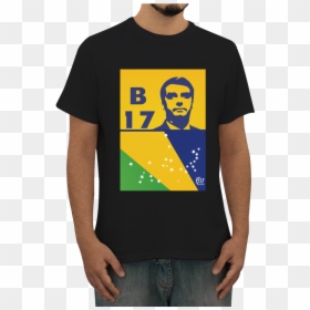 Camiseta Bolsonaro B17 De B17 Shopna - Camisetas Com Obras De Arte, HD Png Download - bolsonaro png