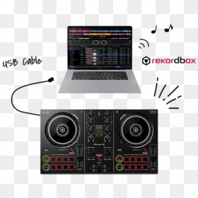 Pioneer Dj Ddj 200, HD Png Download - dj setup png