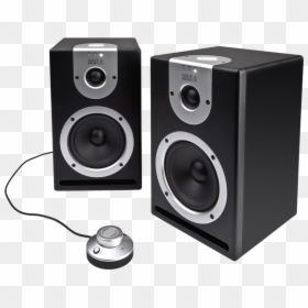 Reloop Wave 5 100w 2 Way Active Dj And Producer Reference - Wired Speakers Remote, HD Png Download - dj setup png