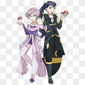 Yale And Nick Gym Leaders - Pokemon Trainer Oc Gym, HD Png Download - leaders png