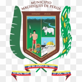 Escudo Machiques De Perija - Cartoon, HD Png Download - escudo de venezuela png