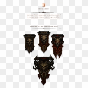 Diablo 3 Ui Design, HD Png Download - diablo 3 barbarian png
